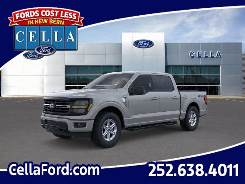 2026 Ford F-150 XLT in Avalanche — front three-quarter view