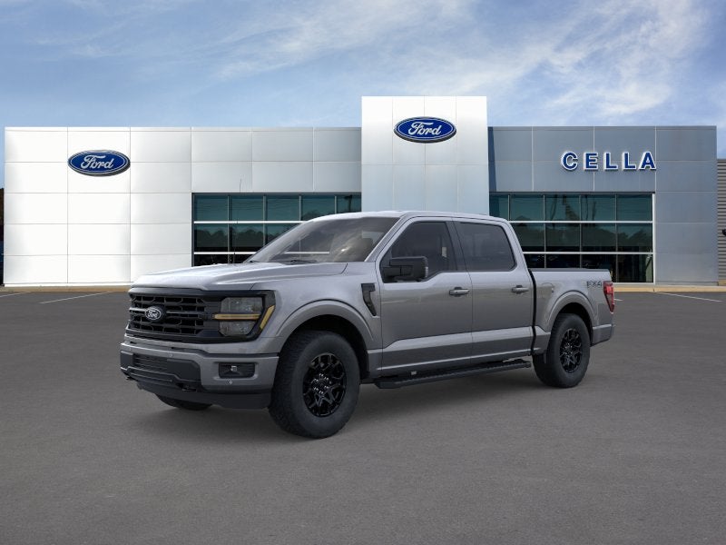2026 Ford F-150 XLT in Carbonized Gray Metallic — front three-quarter view