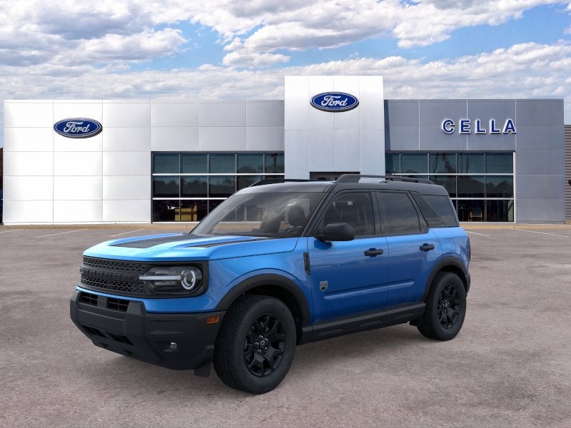 2026 Ford Bronco Sport Big Bend in Velocity Blue Metallic — front three-quarter view
