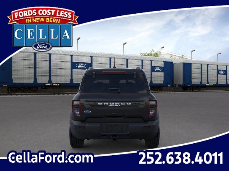 2026 Ford Bronco Sport Big Bend in Shadow Black — front three-quarter view