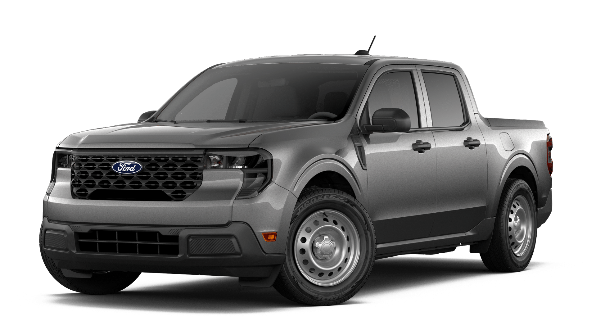 2026 Ford Maverick XL in Carbonized Gray Metallic — front three-quarter view
