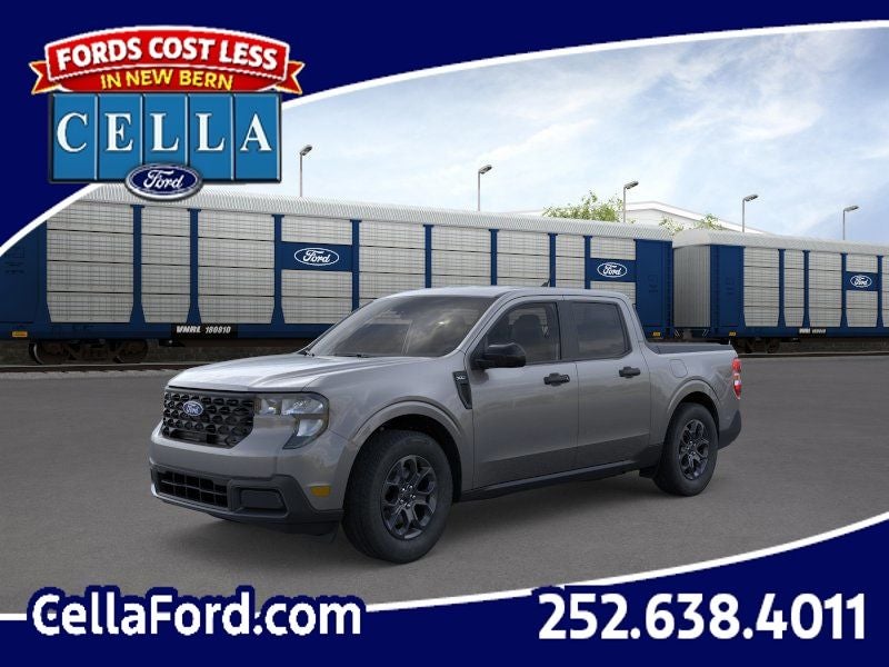 2026 Ford Maverick XLT in Carbonized Gray Metallic — front three-quarter view
